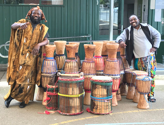 School holiday program African drumming for kids