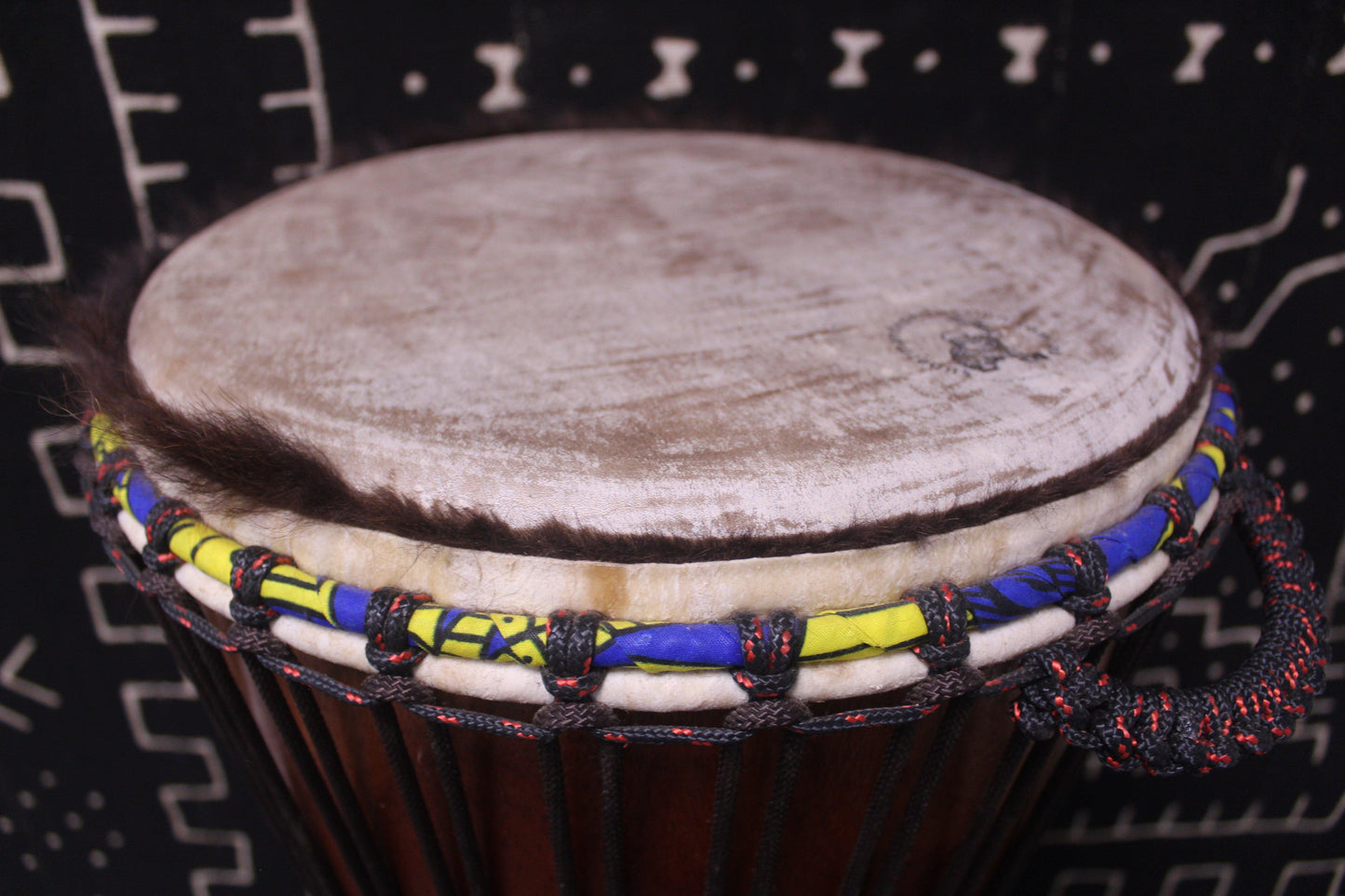 Djala Djembe - Brown - Mali - D 32 cm - H 63 cm (Product ID: MS-DJ-238-12)