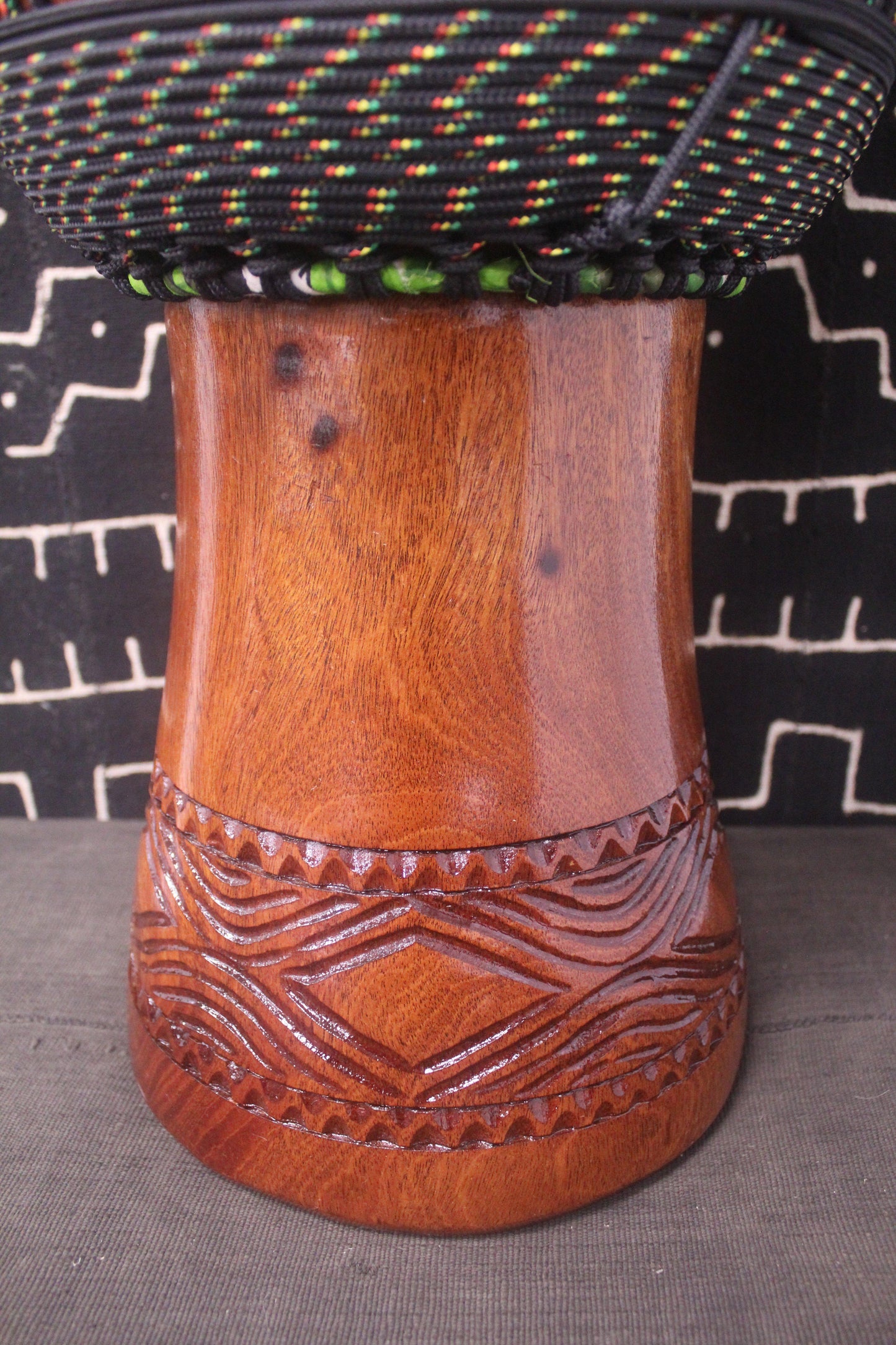 Djala Djembe - Black - Mali - ⌀ 33 cm - H 61 cm