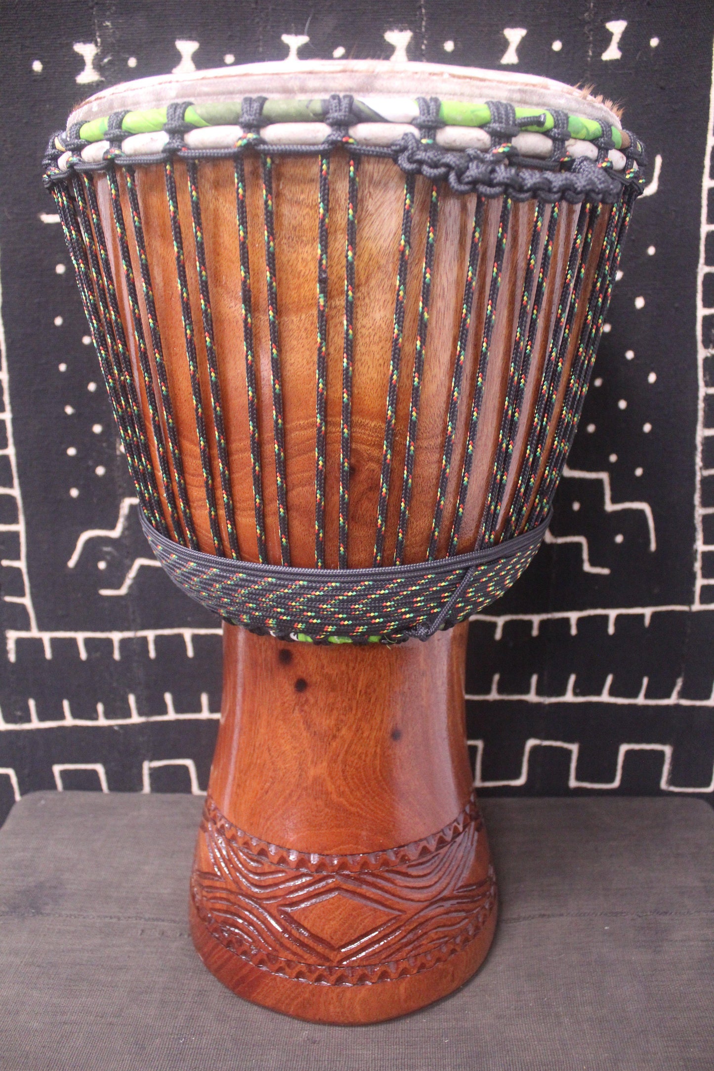 Djala Djembe - Black - Mali - ⌀ 33 cm - H 61 cm
