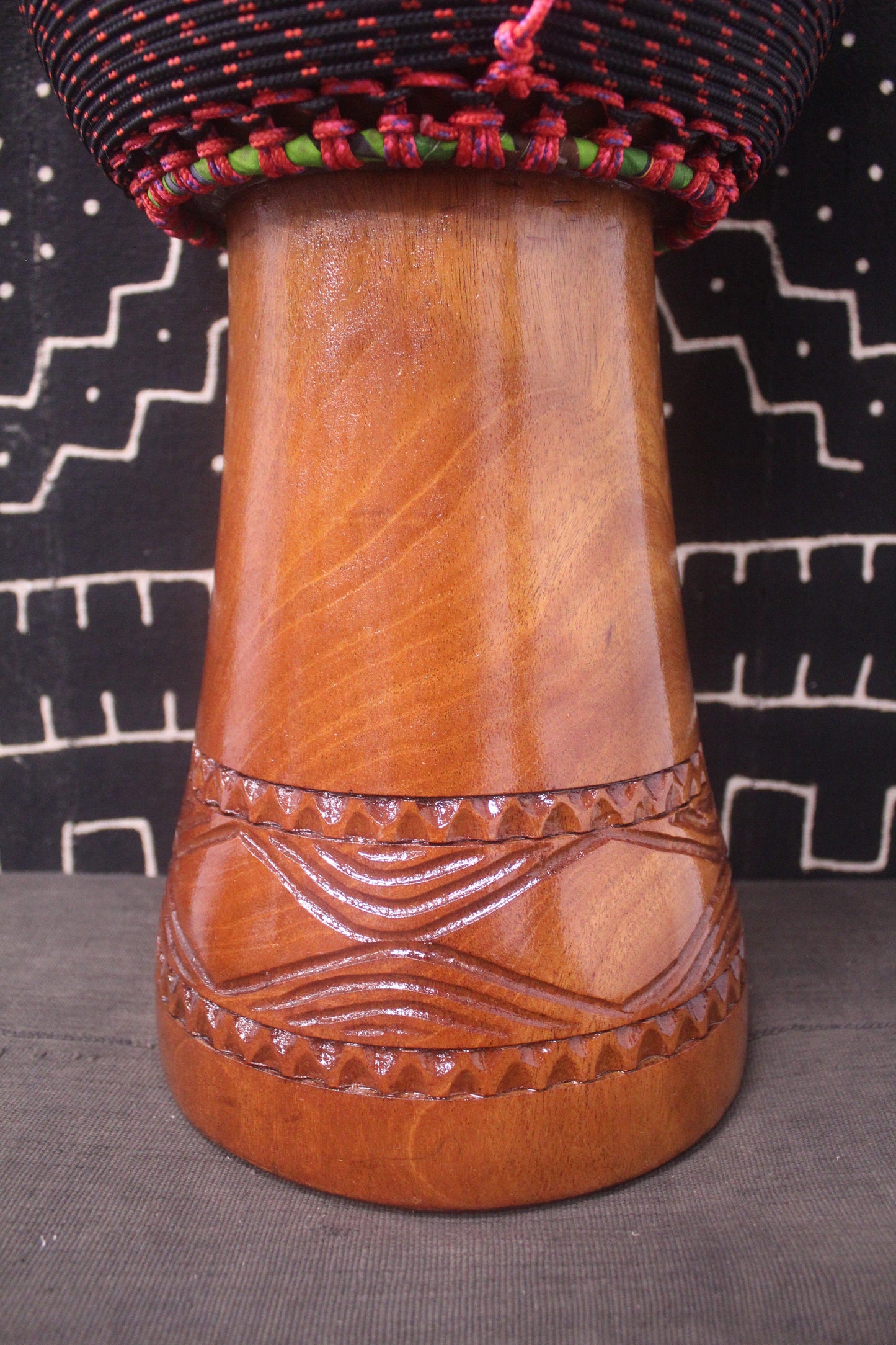 Djala Djembe - Black - Mali - ⌀ 33 cm - H 64.5 cm