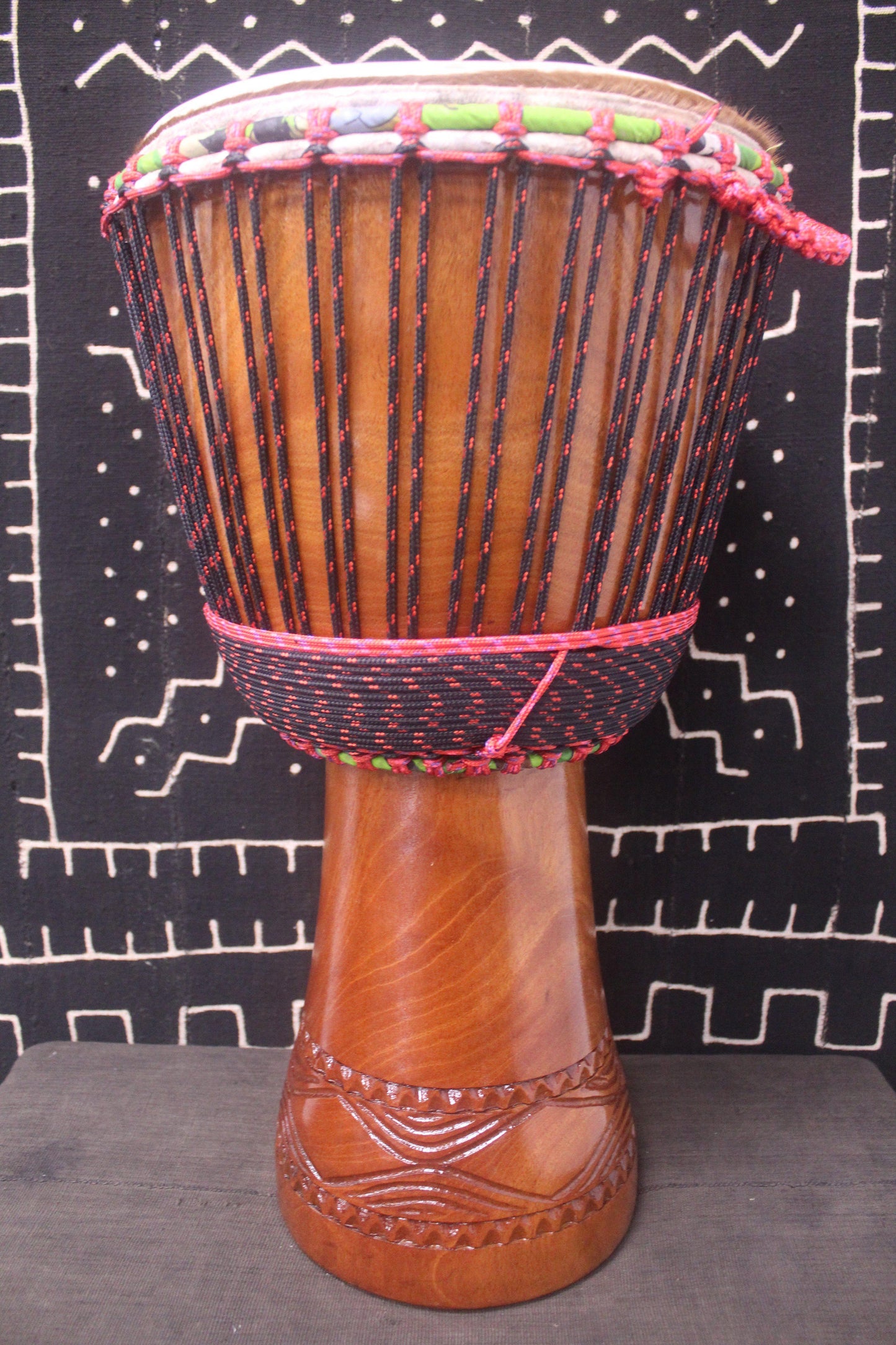 Djala Djembe - Black - Mali - ⌀ 33 cm - H 64.5 cm