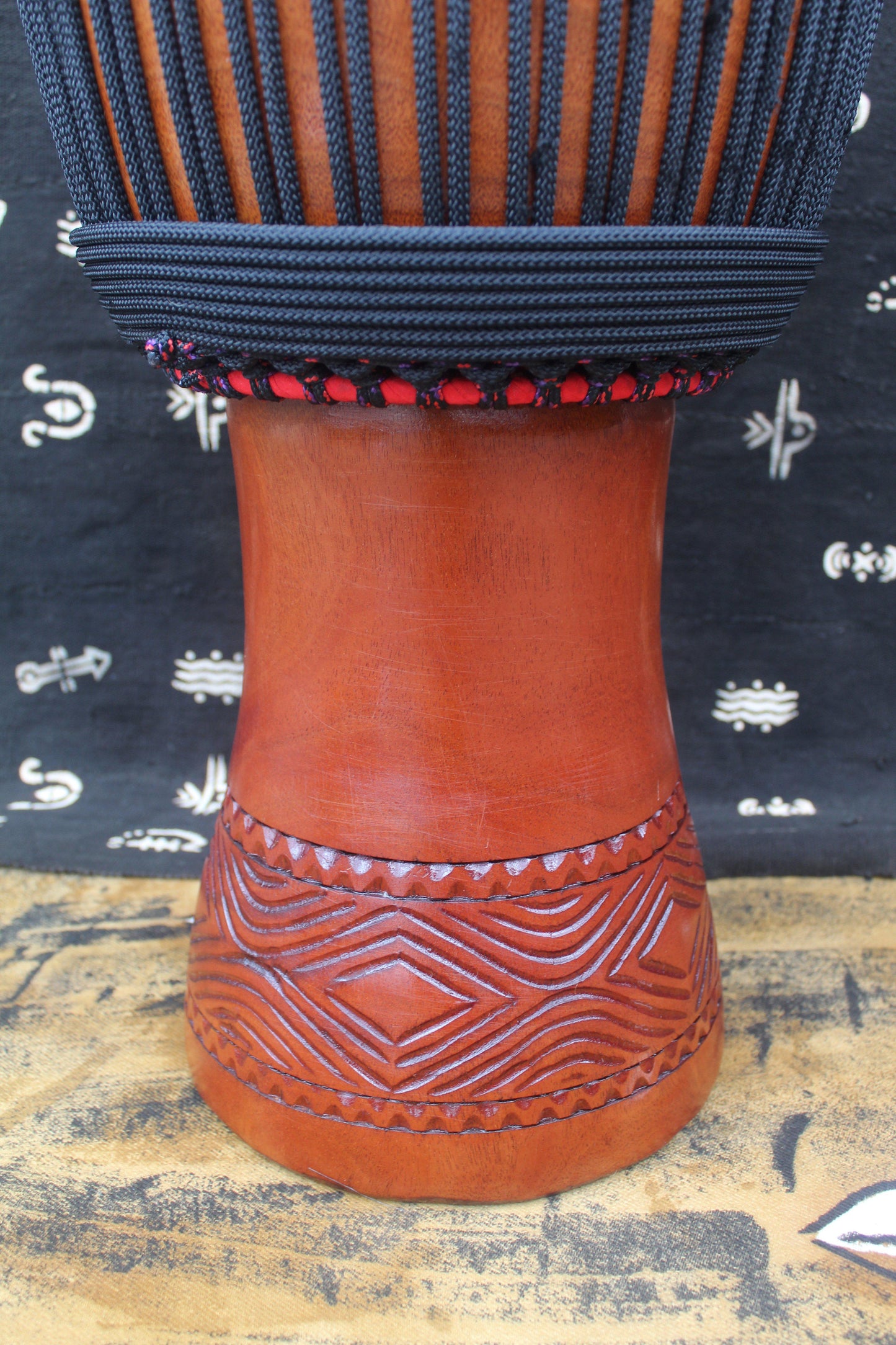 Djala Djembe - Black - Mali - ⌀ 34 cm - H 64 cm