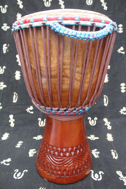 Djala Djembe – Brown – Mali – D 29 cm – H 52 cm (Product ID: MM-DJ-189-15)