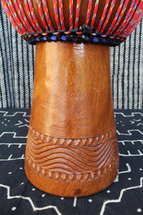 Dugura Djembe - Red - Mali - ⌀ 35 cm - H 64 cm