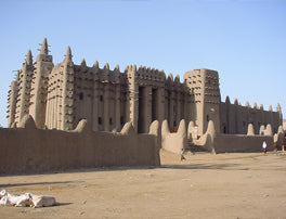 Mosque of Djenne in Mali West Africa