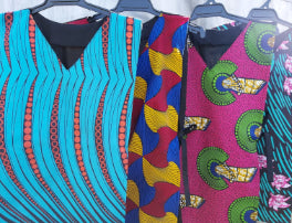 African style performance tops