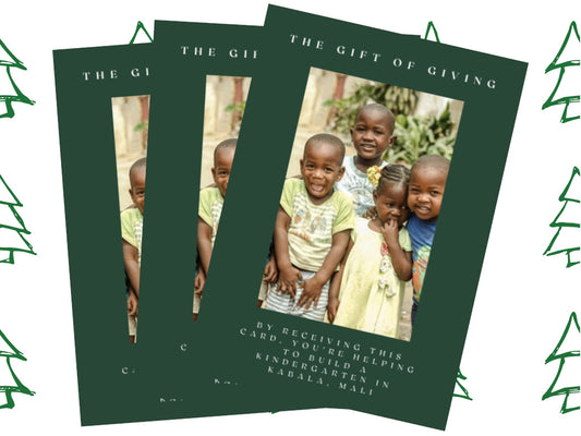 Christmas cards to support kindergarten in Kabala, Mali