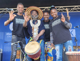 West African Percussion Music Band Fawkner Festa