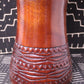 Djala Djembe - Red - Mali - D 34 cm - H 61.5 cm (Product ID: MS-DJ-246-05)