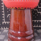 Djala Djembe - Red - Mali - D 35 cm - H 62 cm (Product ID: MS-DJ-238-11)