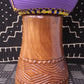 Dugura Djembe - Purple - Mali - D 32 cm - H 63 cm (Product ID: MS-DU-249-03)