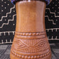 Dugura Djembe - Yellow - Mali - D 32 cm - H 63 cm (Product ID: MS-DU-246-09)