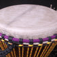 Guéni Djembe - Yellow - Mali - D 32.5 cm - H 60 cm (Product ID: MS-GU-248-03)
