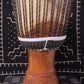 Lingué Djembe - Black - Mali - D 32.5 cm - H 63 cm (Product ID: MS-LI-246-06)