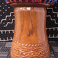 Lingué Djembe - Blue - Mali - D 34 cm - H 62 cm (Product ID: MS-LI-248-07)