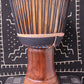 Sow Djembe - Black - Mali - D 33 cm - H 63 cm (Product ID: MS-SO-246-12)