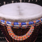 Tweneboa Djembe - Black - Ghana - D 32 cm - H 64 cm (Product ID: MS-TW-247-01)