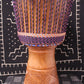 Tweneboa Djembe - Black - Ghana - D 32 cm - H 64 cm (Product ID: MS-TW-247-01)