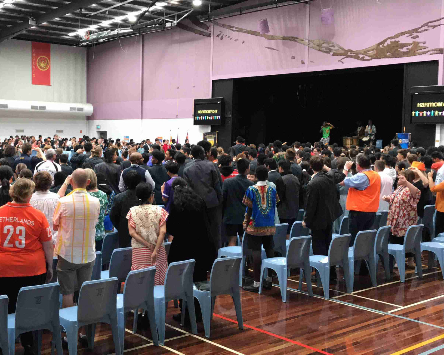 African drumming and dance school incursion