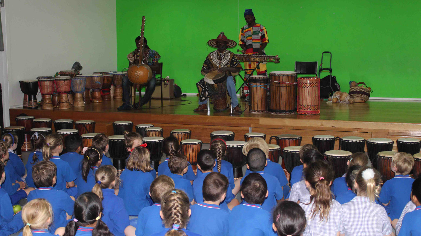 African drumming and music school incursion