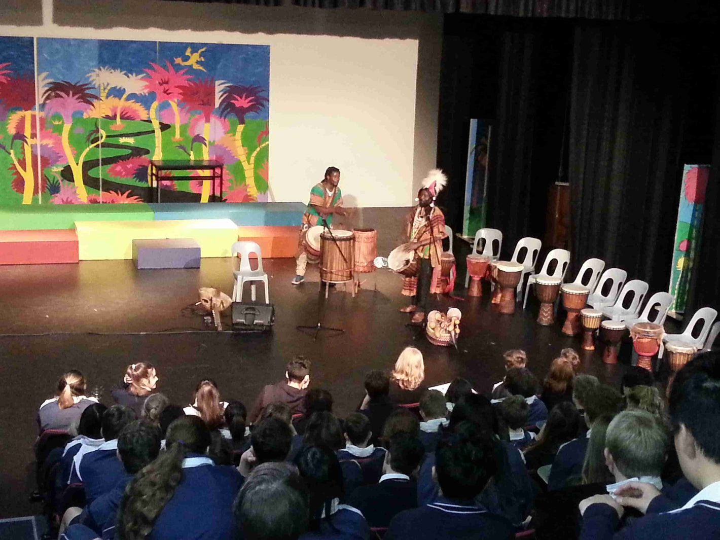 African drumming and music incursions for schools