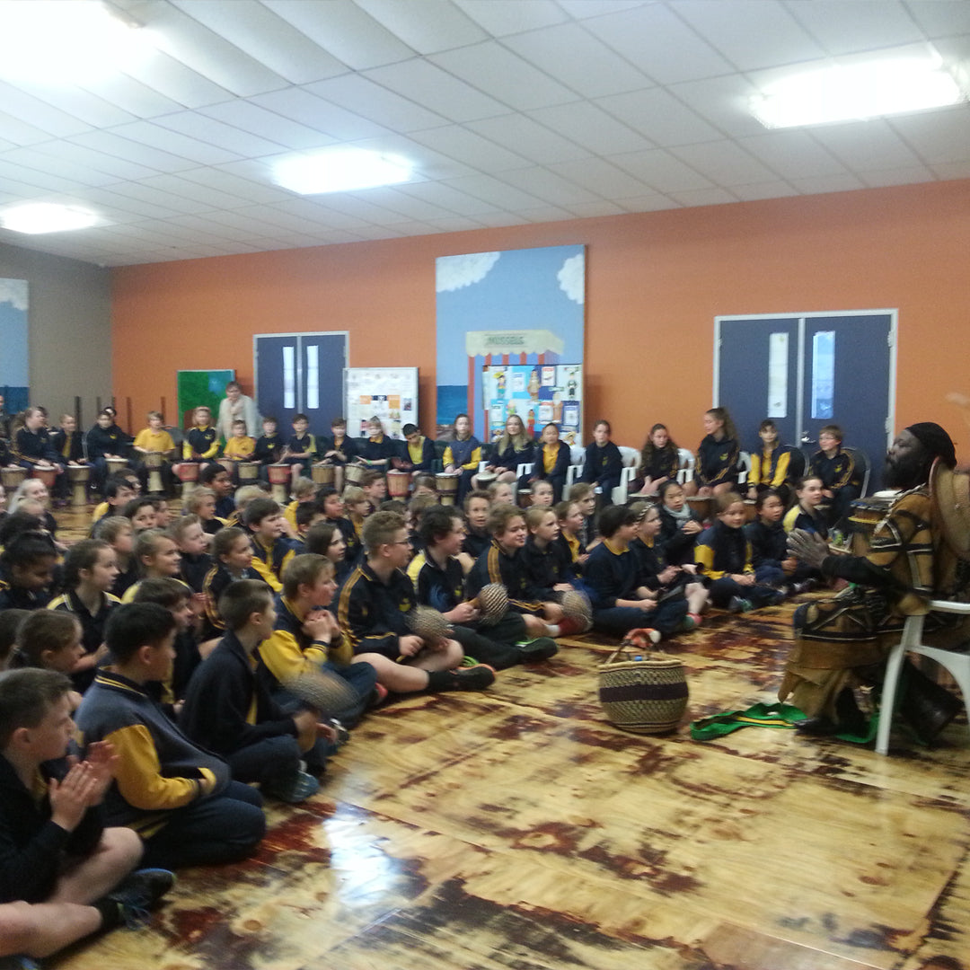Whole school African drumming incursion