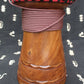 Dugura Djembe – Brown – Mali – D 30 cm – H 59 cm (Product ID: MM-DU-189-02)
