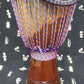 Dugura Djembe – Multi-colour – Mali – D 27 cm – 55 cm (Product ID: MM-DU-189-11)