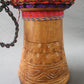 Tweneboa Djembe – Red – Ghana – D 27 cm – H 55.5 cm (Product ID: LM-191111)