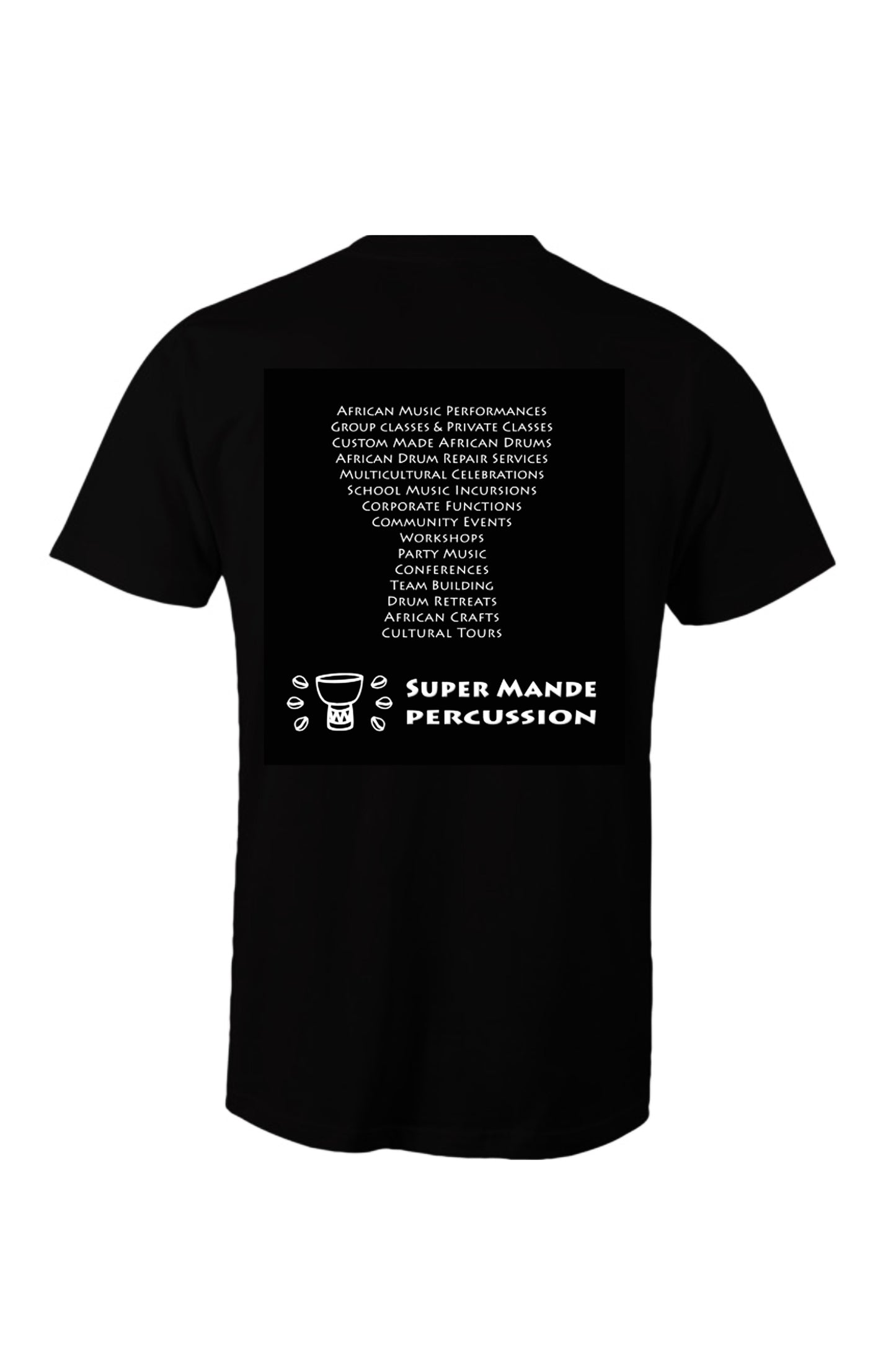 Short Sleeve T-Shirt - Mens - Super Mande Percussion