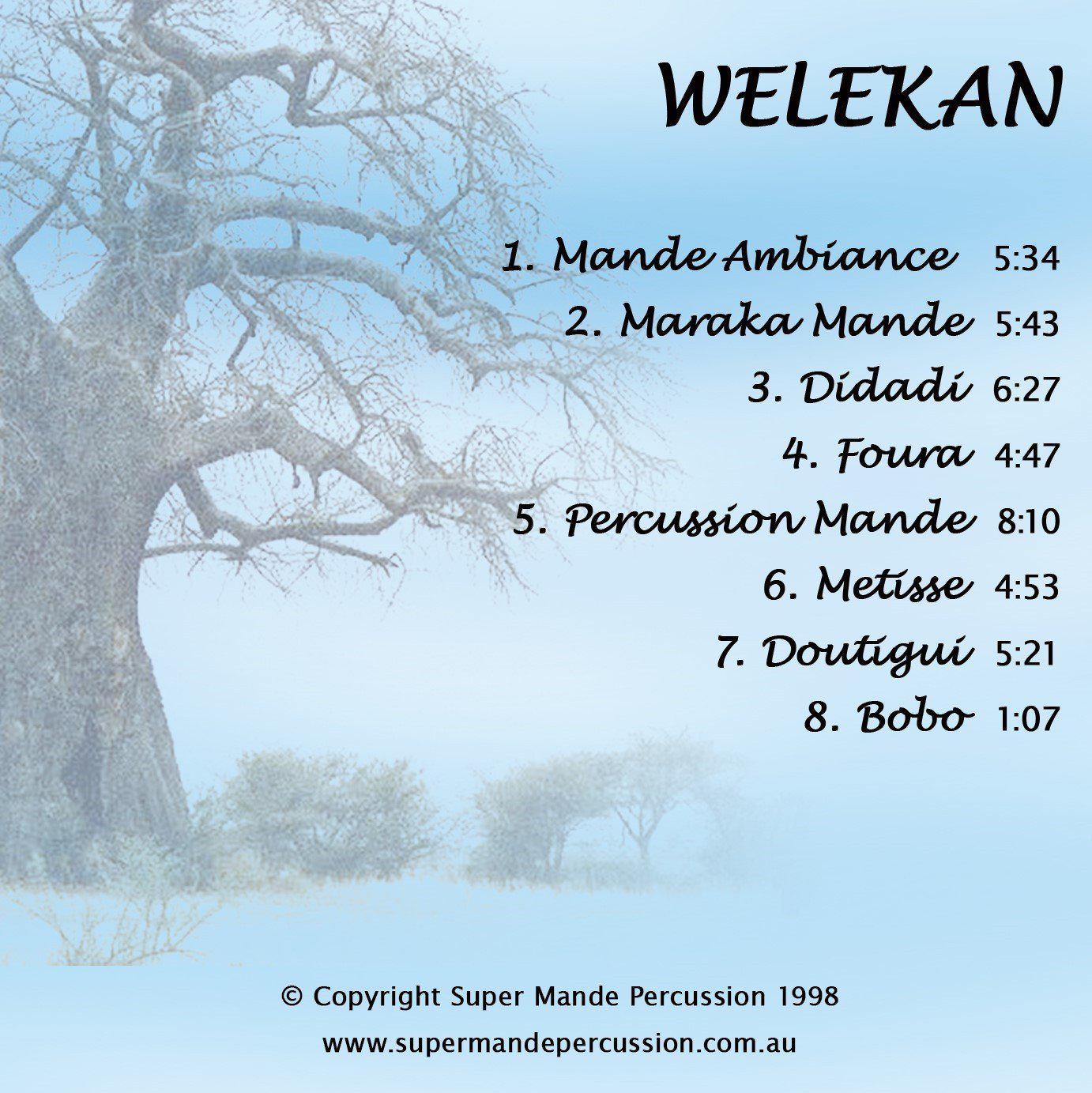 Welekan - Super Mande Percussion